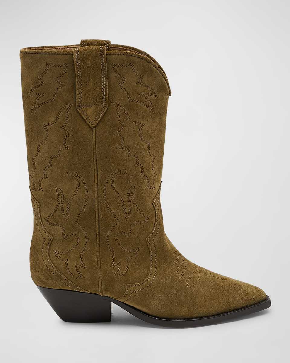 Duerto Suede Short Western Boots